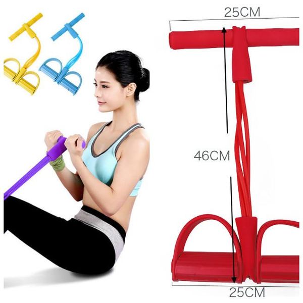 fitness gum 4 tube resistance bands latex pedal exerciser sit-up pull rope expander elastic yoga equipment pilates workout
fitness gum 4 tube resistance bands latex pedal exerciser sit-up pull rope expander elastic yoga equipment pilates workout
