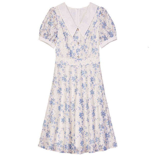 french first love baby collar floral drs women's summer 2021 small frh sweet temperament skirt, Black;gray
french first love baby collar floral drs women's summer 2021 small frh sweet temperament skirt, Black;gray