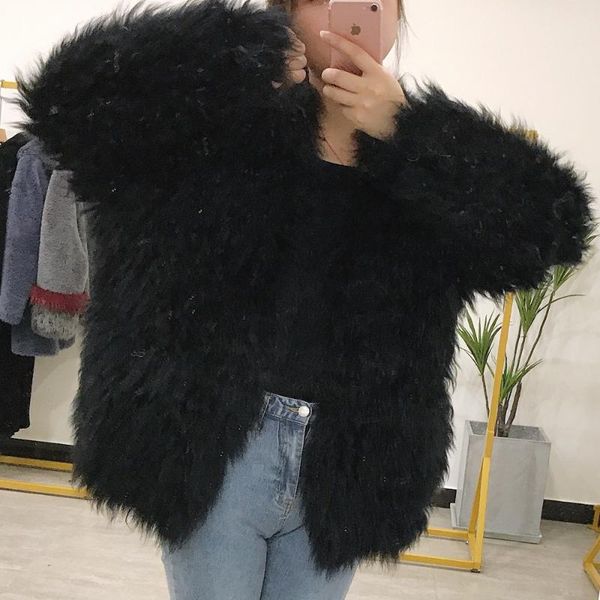 2021 fashion style au1042 black color brazil australia winter cute black real fur coat
2021 fashion style au1042 black color brazil australia winter cute black real fur coat