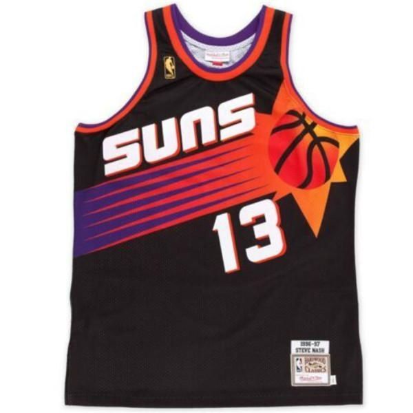 steve nash #13 mitchell & ness 1996-97 classics jersey thro vest stitched basketball jersey, Black
steve nash #13 mitchell & ness 1996-97 classics jersey thro vest stitched basketball jersey, Black