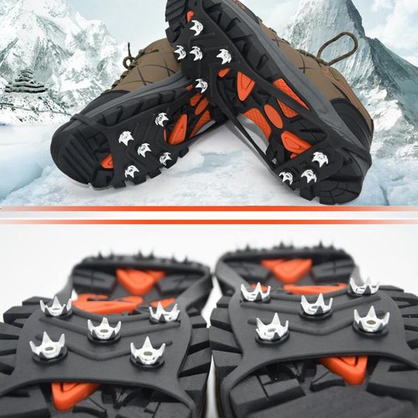 cords, slings and webbing 2/1 pair 8 teeth anti-skid claw snow ice climbing shoe spikes toothed crampon shoes boots cover outdoor sports for
cords, slings and webbing 2/1 pair 8 teeth anti-skid claw snow ice climbing shoe spikes toothed crampon shoes boots cover outdoor sports for