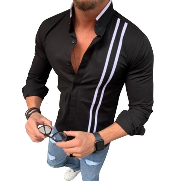 2021 label minimalist solid color cotton long sleeve men's social shirts 9ufi, White;black
2021 label minimalist solid color cotton long sleeve men's social shirts 9ufi, White;black