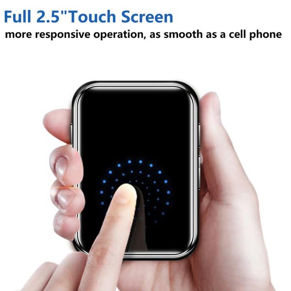 & mp4 players mp3 bluetooth player 2.5 full touch screen 4/8/16gb music for running with line-in recording video play
& mp4 players mp3 bluetooth player 2.5 full touch screen 4/8/16gb music for running with line-in recording video play