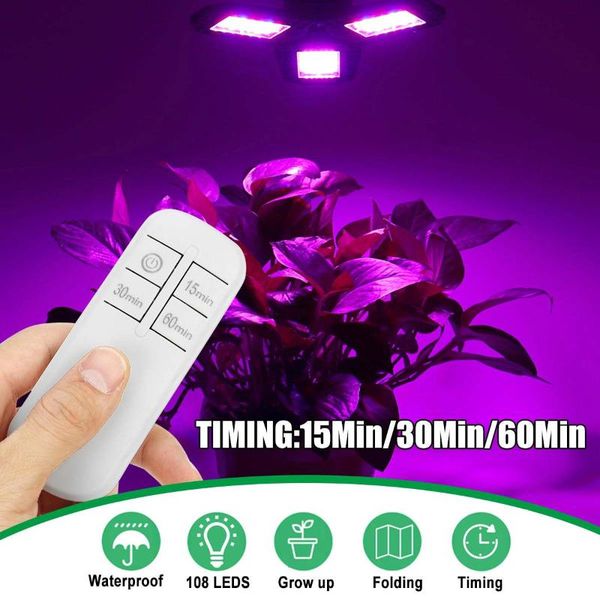 grow lights led hydroponic growing light for plants 108 leds 110v full spectrum uv lamp plant flower seedling with remote control
grow lights led hydroponic growing light for plants 108 leds 110v full spectrum uv lamp plant flower seedling with remote control