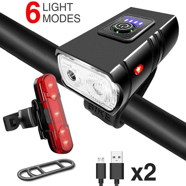bike lights bicycle light rainproof usb charging headlight aluminum riding led safety warning lamp with power display screen
bike lights bicycle light rainproof usb charging headlight aluminum riding led safety warning lamp with power display screen