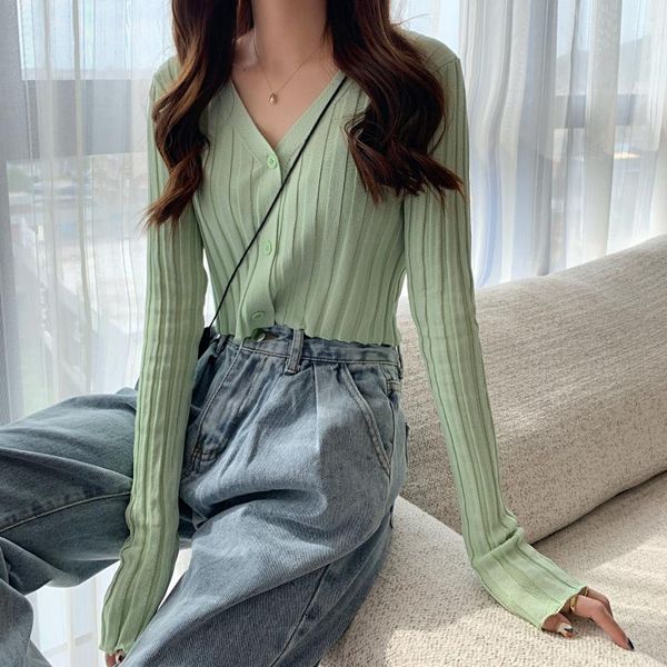 women's knits & tees white v-neck sweater long sleeve autumn slim fit cardigan thin coat
women's knits & tees white v-neck sweater long sleeve autumn slim fit cardigan thin coat