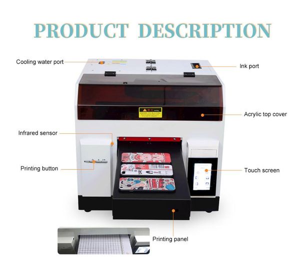 power tool sets a4 digital flat bed uv printing machine inkjet printer for ceramic white ink double circulation system
power tool sets a4 digital flat bed uv printing machine inkjet printer for ceramic white ink double circulation system