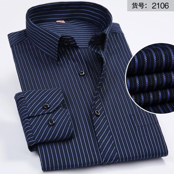 men's casual shirts autumn middle aged and elderly long sleeve shirt dark stripe dad loose bottomed, White;black
men's casual shirts autumn middle aged and elderly long sleeve shirt dark stripe dad loose bottomed, White;black