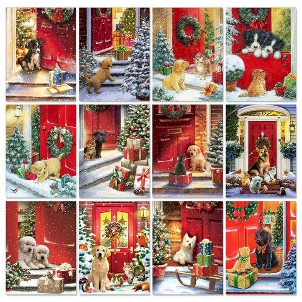 paintings coloring by numbers animal door christmas landscape drawing on canvas oil painting number gift handpainted home decor
paintings coloring by numbers animal door christmas landscape drawing on canvas oil painting number gift handpainted home decor