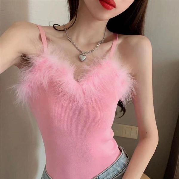 2021 spring new slim fit with plush stitching suspender waistcoat for women, Black;white
2021 spring new slim fit with plush stitching suspender waistcoat for women, Black;white