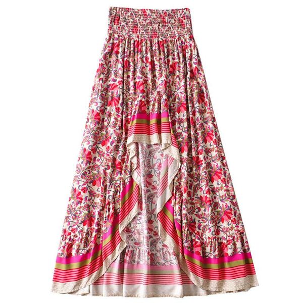 skirts limiguyue chic irregular boho print long women skirt elastic waist gypsy ethnic floral female spring summer k807, Black
skirts limiguyue chic irregular boho print long women skirt elastic waist gypsy ethnic floral female spring summer k807, Black