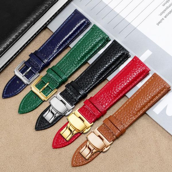 watch bands lichee pattern genuine leather strap 12 13 15 16 18 19 21 22 23mm black red blue green wristband for men and women quick release, Black;brown
watch bands lichee pattern genuine leather strap 12 13 15 16 18 19 21 22 23mm black red blue green wristband for men and women quick release, Black;brown