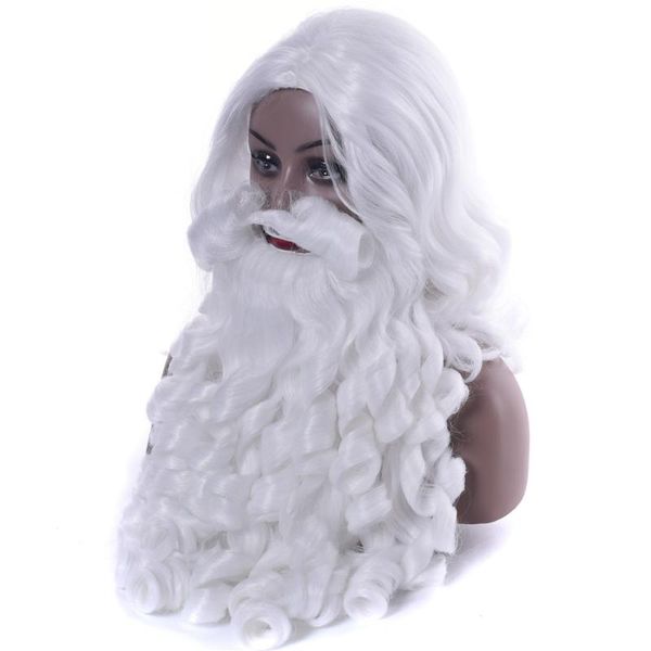 party masks imissu christmas costume santa claus wig and beard synthetic hair white cosplay hairpiece for xmas halloween year hat
party masks imissu christmas costume santa claus wig and beard synthetic hair white cosplay hairpiece for xmas halloween year hat