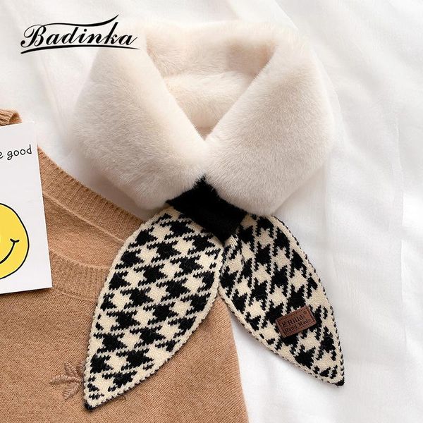 scarves 2021 winter thick warm faux fur neck collar scarf neckerchief women houndstooth designer knitted scarfs for ladies, Blue;gray
scarves 2021 winter thick warm faux fur neck collar scarf neckerchief women houndstooth designer knitted scarfs for ladies, Blue;gray