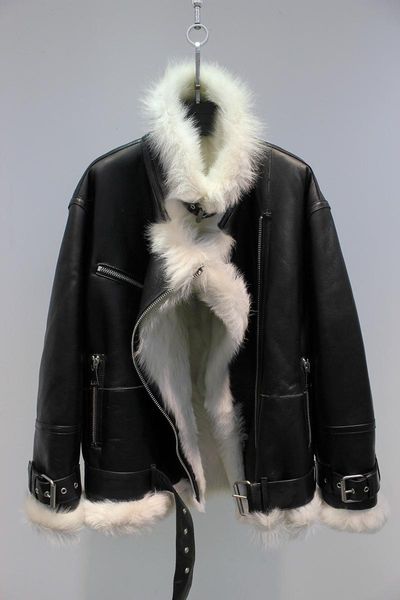 women's jackets 2021 winter fashion tuscany sheep fur sheepskin surface shearling wool lining biker jacket coat silver, Black;brown
women's jackets 2021 winter fashion tuscany sheep fur sheepskin surface shearling wool lining biker jacket coat silver, Black;brown