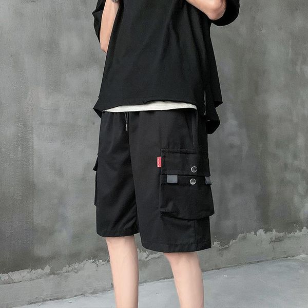 summer cargo pants fashion pocket shorts men clothing korean version loose shorts wild sports casual men straight pants, White;black
summer cargo pants fashion pocket shorts men clothing korean version loose shorts wild sports casual men straight pants, White;black