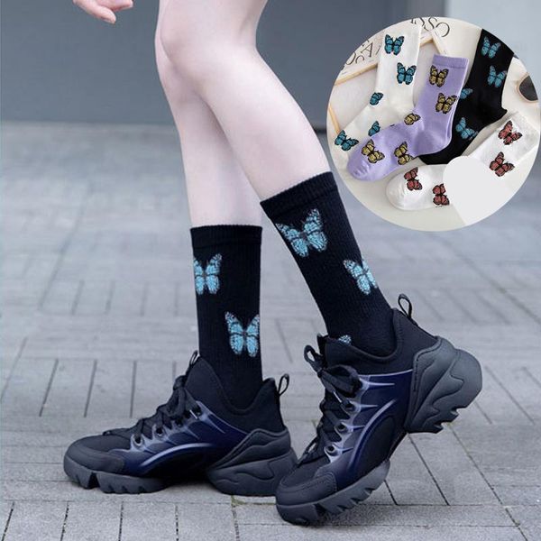socks & hosiery funny harajuku butterfly pattern woman winter autumn soft cotton long korea kpop girls sokken calcetines, Black;white
socks & hosiery funny harajuku butterfly pattern woman winter autumn soft cotton long korea kpop girls sokken calcetines, Black;white