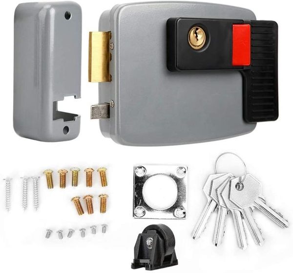 12vdc electric electronic gate door lock for doorbell intercom access entry security system with emergency knob
12vdc electric electronic gate door lock for doorbell intercom access entry security system with emergency knob