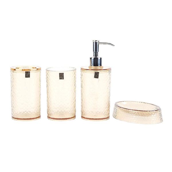 bath accessory set 4pcs easy clean household el toothbrush cup modern bathroom home standing holder lotion bottle practical
bath accessory set 4pcs easy clean household el toothbrush cup modern bathroom home standing holder lotion bottle practical