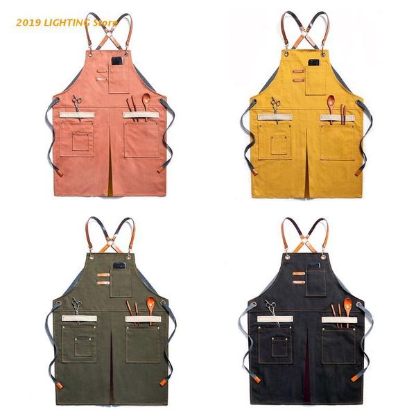 aprons q9qf apron for men women hairdressing craftsmen barista bbq coffee shop garden work with pockets
aprons q9qf apron for men women hairdressing craftsmen barista bbq coffee shop garden work with pockets