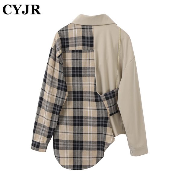 elegant women's shirt 2021 fall turn down the long sleeve casual fashion loosey designer streetwear plaid woman's blouse 8maf, White;black
elegant women's shirt 2021 fall turn down the long sleeve casual fashion loosey designer streetwear plaid woman's blouse 8maf, White;black