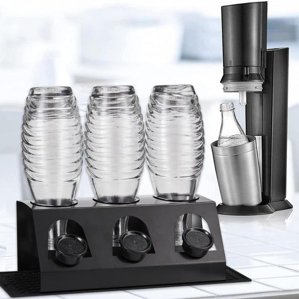 kitchen storage & organization 3 holes soda bottle holder beverages shelf stainless steel rack drip tray for tool
kitchen storage & organization 3 holes soda bottle holder beverages shelf stainless steel rack drip tray for tool