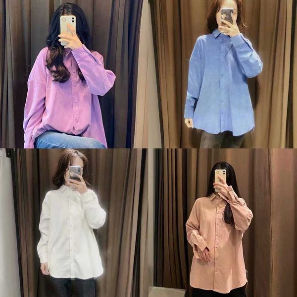 women's blouses & shirts msd5566 wholesale in europe and the fall corduroy loose off blouse 1had, White
women's blouses & shirts msd5566 wholesale in europe and the fall corduroy loose off blouse 1had, White