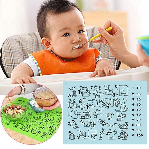 mats & pads baby silicone placemat waterproof kids tableware bpa heat resistant alphabet training pad
mats & pads baby silicone placemat waterproof kids tableware bpa heat resistant alphabet training pad