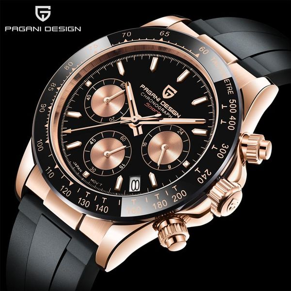 wristwatches 2021 pagani design mens quartz watches automatic date luxury gold wristwatch men waterproof chronograph japan vk63 clock man, Slivery;brown
wristwatches 2021 pagani design mens quartz watches automatic date luxury gold wristwatch men waterproof chronograph japan vk63 clock man, Slivery;brown
