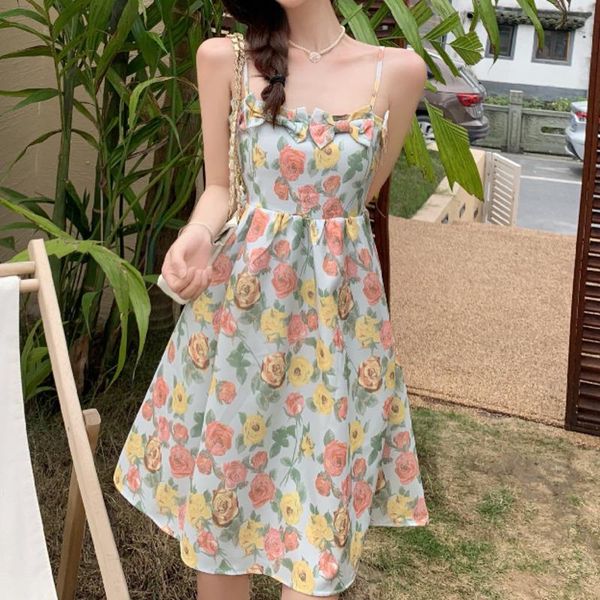 casual dresses women temperament suspender jacquard sweet bow sleeveless fashion summer 2021 robe backless bandage vestidos, Black;gray
casual dresses women temperament suspender jacquard sweet bow sleeveless fashion summer 2021 robe backless bandage vestidos, Black;gray