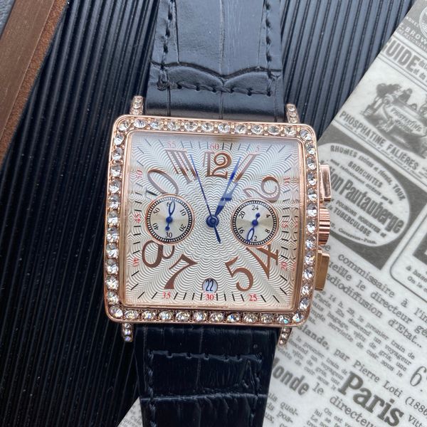 0-mens watches square leather strap fashion quartz movement automatic date business casual montre de luxe watch designer, Slivery;brown
0-mens watches square leather strap fashion quartz movement automatic date business casual montre de luxe watch designer, Slivery;brown