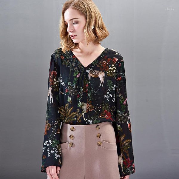 women's blouses and silk black animal floral office formal casual shirts plus large size spring summer haut femme &, White
women's blouses and silk black animal floral office formal casual shirts plus large size spring summer haut femme &, White