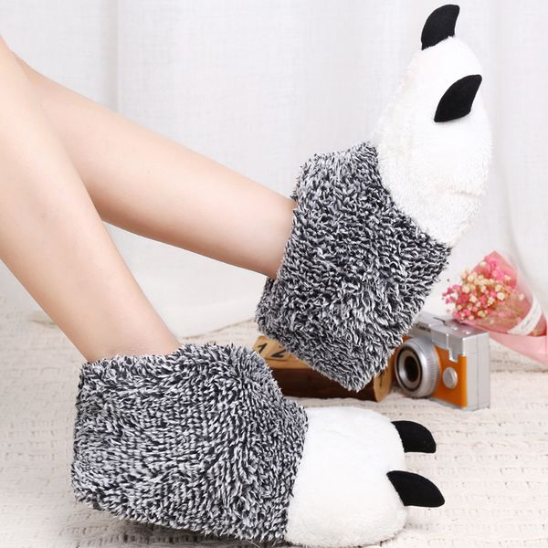 2022 winter warm soft indoor floor slippers women men children shoes paws funny animal christmas monster bear paws plush home, Black
2022 winter warm soft indoor floor slippers women men children shoes paws funny animal christmas monster bear paws plush home, Black