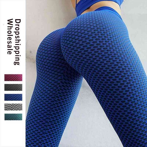 gym pants blue women legging sport leggins seamless push up jeggings exercise high waist fitness running athletic mesh trousers, Black