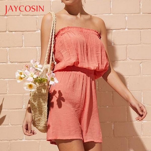 women's jumpsuits & rompers jaycosin fashion casual shoulder-less, pure-color sleeveless pants with one-word shoulder super comfortable, Black;white
women's jumpsuits & rompers jaycosin fashion casual shoulder-less, pure-color sleeveless pants with one-word shoulder super comfortable, Black;white