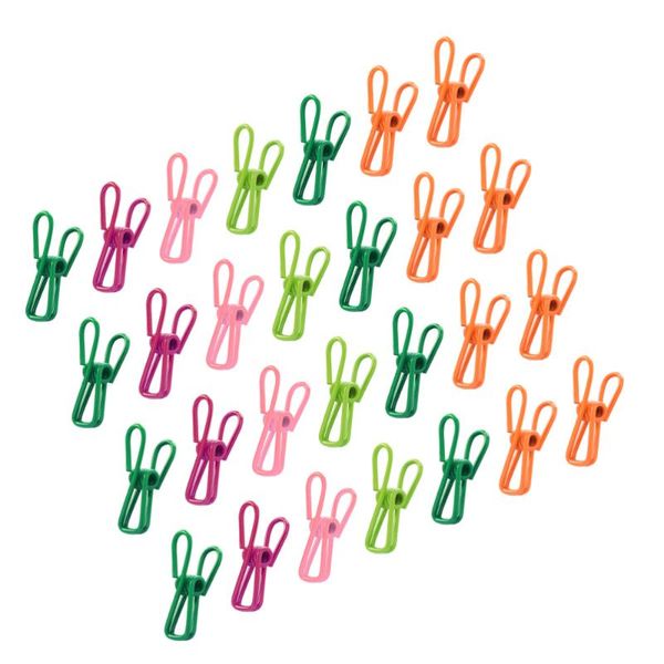 70pcs household metal clothes-pin multi-purpose quilt clip fixed windproof clothes clip colorful clothespin (10pcs per pack rand
70pcs household metal clothes-pin multi-purpose quilt clip fixed windproof clothes clip colorful clothespin (10pcs per pack rand