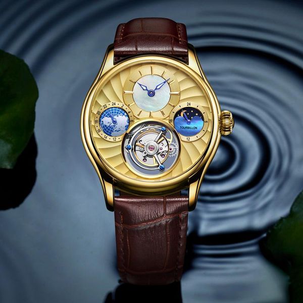 wristwatches tourbillon watch automatic mechanical sapphire mirror high-end business men multifunctional flight 1963, Slivery;brown
wristwatches tourbillon watch automatic mechanical sapphire mirror high-end business men multifunctional flight 1963, Slivery;brown