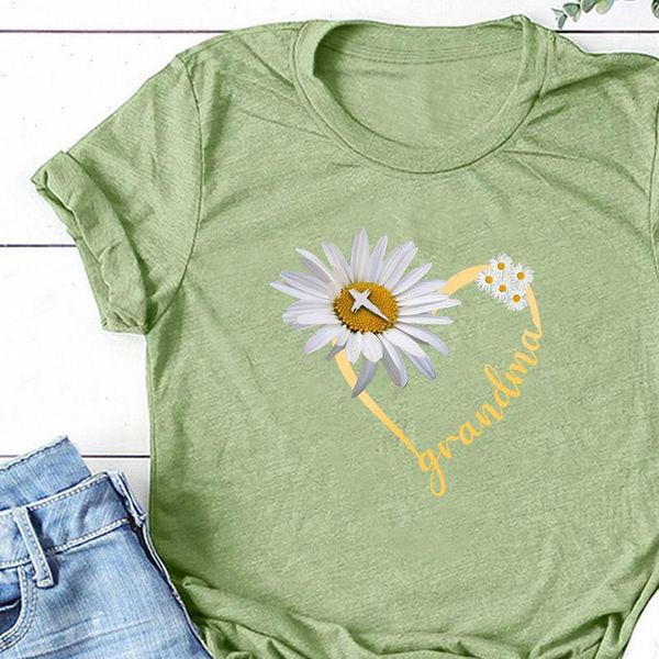 daisy heart grandma printing t shirts women summer 2021 tshirt woman vogue crew neck shirts for women loose harajuku camisetas, White
daisy heart grandma printing t shirts women summer 2021 tshirt woman vogue crew neck shirts for women loose harajuku camisetas, White