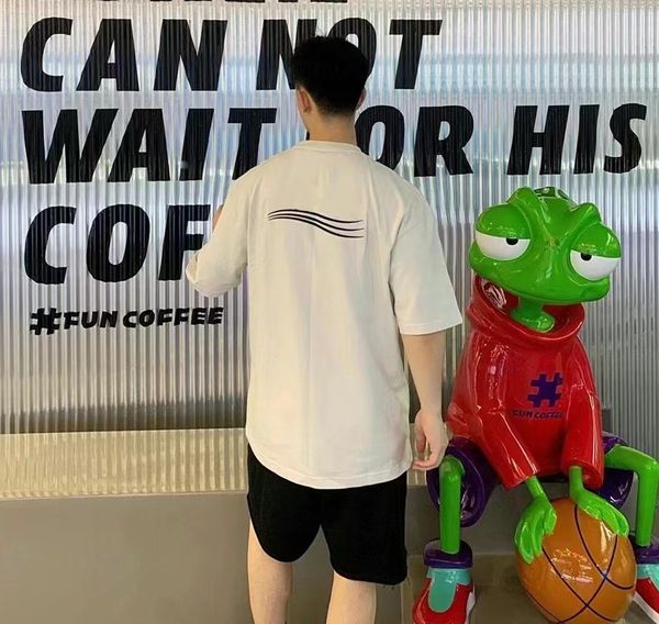 oversized t-shirt logo print cotton t-shirt men short sleeve t shirts slim fit hip hop streetwear tees fashion women dy85521, White;black 
oversized t-shirt logo print cotton t-shirt men short sleeve t shirts slim fit hip hop streetwear tees fashion women dy85521, White;black