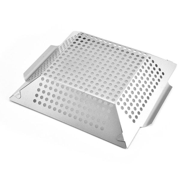 tools & accessories stainless steel square grill tray with perforated outdoor barbecue tool bbq vegetable pan
tools & accessories stainless steel square grill tray with perforated outdoor barbecue tool bbq vegetable pan