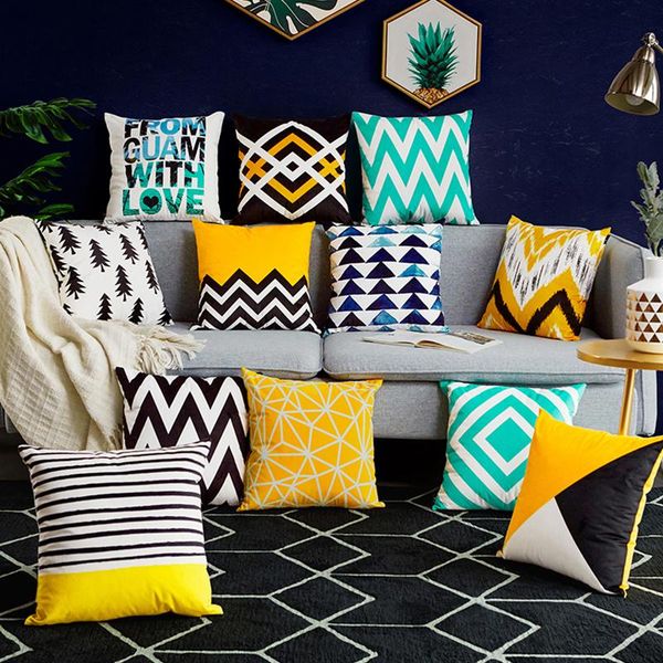 yixhq living room sofa throw pillow bedside backrest household 45*45 
yixhq living room sofa throw pillow bedside backrest household 45*45