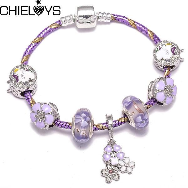 charm bracelets chieloys purple crystal for women silver plated brand & bangles with flower charms pulseira, Golden;silver
charm bracelets chieloys purple crystal for women silver plated brand & bangles with flower charms pulseira, Golden;silver