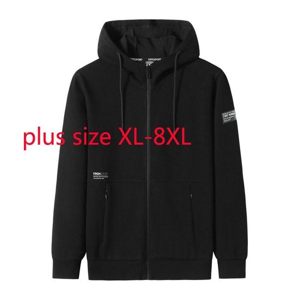 men's hoodies & sweatshirts arrival fashion super large spring and autumn men hooded knitted casual jacket plus size xl2xl3xl4xl 5xl 6x, Black
men's hoodies & sweatshirts arrival fashion super large spring and autumn men hooded knitted casual jacket plus size xl2xl3xl4xl 5xl 6x, Black