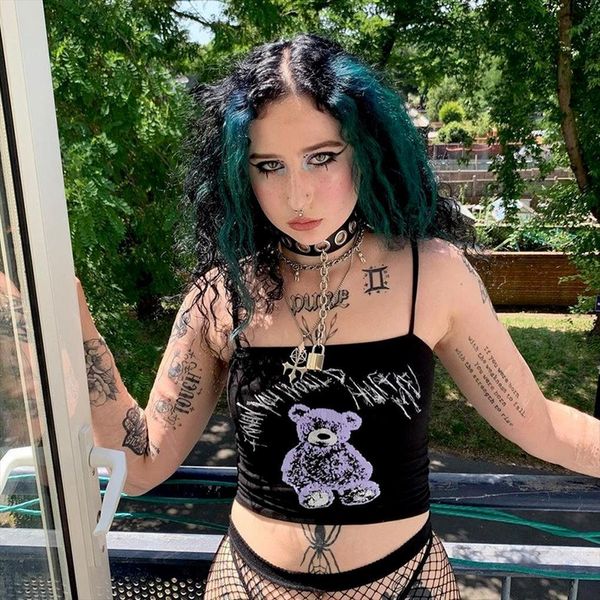 y2k mall goth black harajuku womens cami backless bodycon camisole grunge streetwear basic bear print women summer, White
y2k mall goth black harajuku womens cami backless bodycon camisole grunge streetwear basic bear print women summer, White