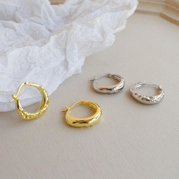 hoop & huggie 925 sterling silver geometric round earring minimalist earrings for women temperament light luxury party accessories, Golden;silver
hoop & huggie 925 sterling silver geometric round earring minimalist earrings for women temperament light luxury party accessories, Golden;silver