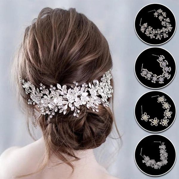 hair clips & barrettes wedding accessories bride pearl head band gold flower princess handmade gift, Golden;silver
hair clips & barrettes wedding accessories bride pearl head band gold flower princess handmade gift, Golden;silver