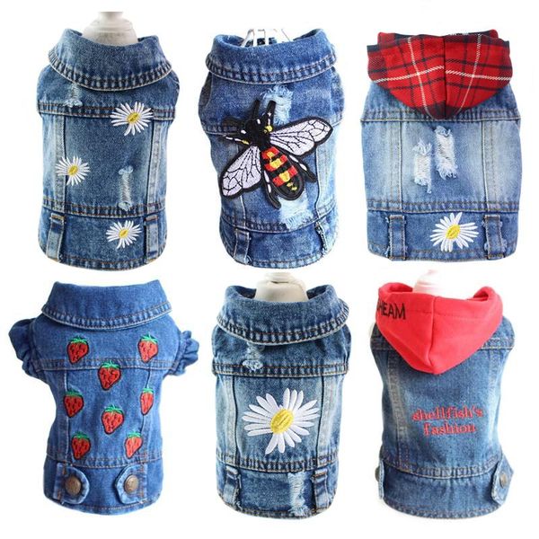 2021 fashion cowboy dog vest denim dog clothes jacket clothing for dogs casual jeans for dachshund bichon shih tzu pitbull
2021 fashion cowboy dog vest denim dog clothes jacket clothing for dogs casual jeans for dachshund bichon shih tzu pitbull