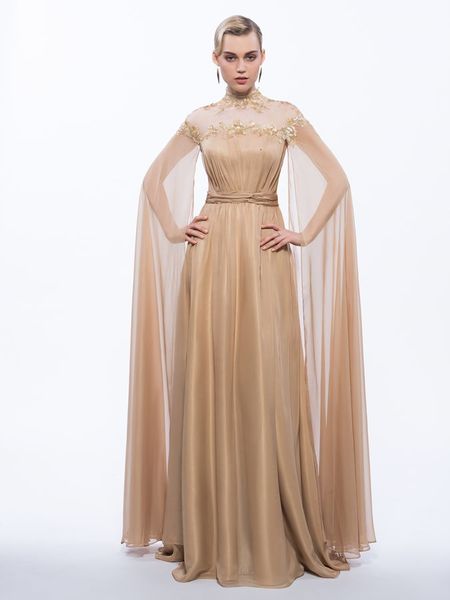 2021 new vintage a-line high neck sequins chiffon champagne long evening with cape sleeves arabic dubai prom formal es vr57, Black;red
2021 new vintage a-line high neck sequins chiffon champagne long evening with cape sleeves arabic dubai prom formal es vr57, Black;red