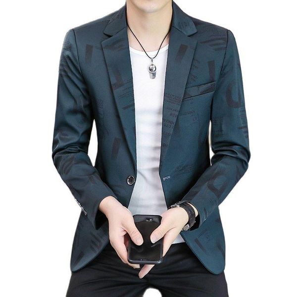 men's suits & blazers 2021 autumn winter fashion print regular slim fit male smart casual business wedding suit jackets, White;black
men's suits & blazers 2021 autumn winter fashion print regular slim fit male smart casual business wedding suit jackets, White;black