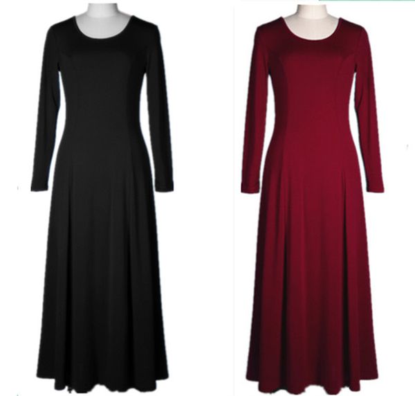 2021 arrival new autumn winter party es plus size women long vintage robe femme woman maxi g fyg8, Black;gray
2021 arrival new autumn winter party es plus size women long vintage robe femme woman maxi g fyg8, Black;gray